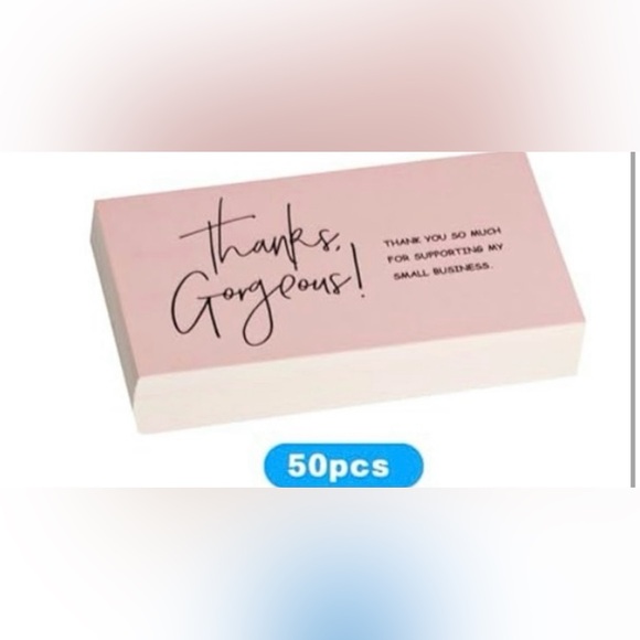 200 Thank you cards, set of 4 . 50 of each kind NWT - Picture 3 of 9